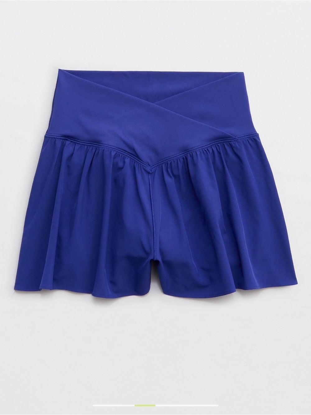 OFFLINE By Aerie Real Me Crossover Flowy Short in deep cobalt - Picture 3 of 9